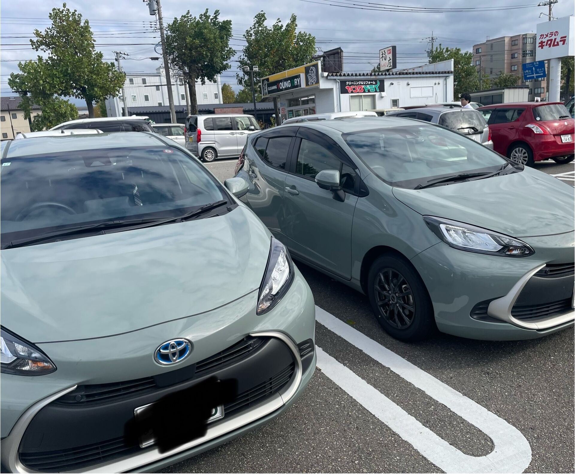 その駐車は悪意あるな〜笑