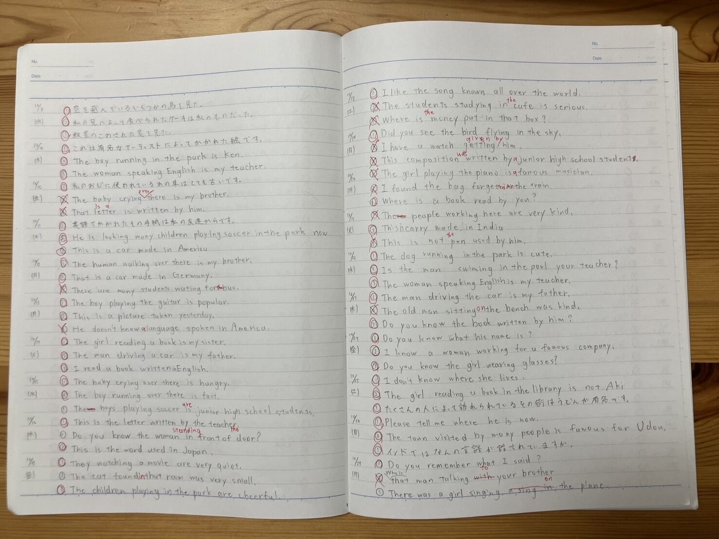 【中２英語】テスト後、英文法をバンバン進む！